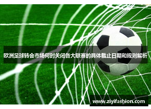 欧洲足球转会市场何时关闭各大联赛的具体截止日期和规则解析